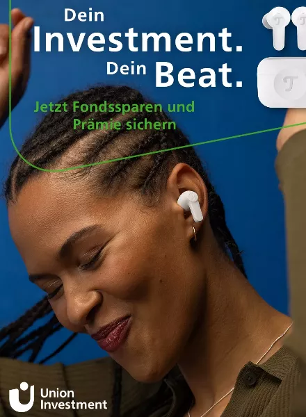 ‘Dein Investment. Dein Beat.’ - UNION INVESTMENT campaign by Lars Borges c/o EMEIS DEUBEL