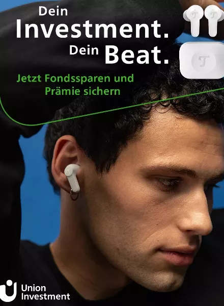 ‘Dein Investment. Dein Beat.’ - UNION INVESTMENT campaign by Lars Borges c/o EMEIS DEUBEL