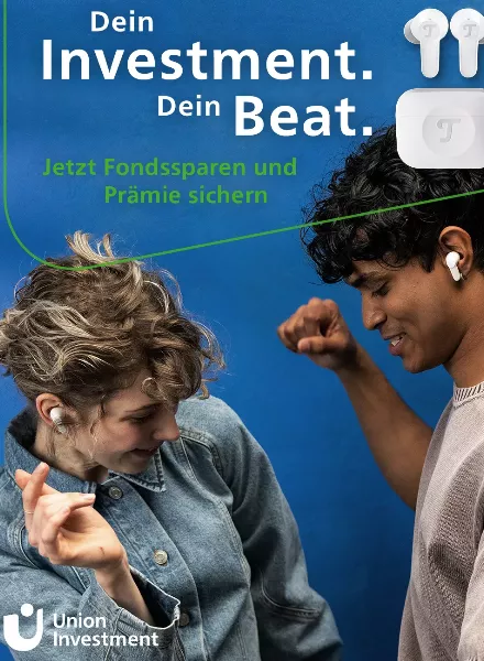 ‘Dein Investment. Dein Beat.’ - UNION INVESTMENT campaign by Lars Borges c/o EMEIS DEUBEL