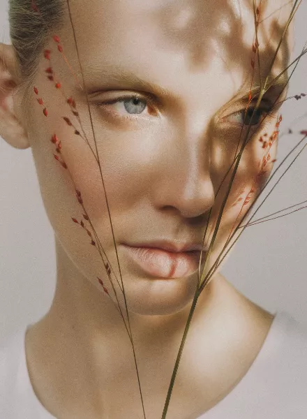 Lea Pliger for Beautyworld Frankfurt - photographed by Christoph Klutsch c/o KRISTINA KORB