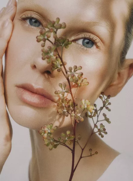 Lea Pliger for Beautyworld Frankfurt - photographed by Christoph Klutsch c/o KRISTINA KORB