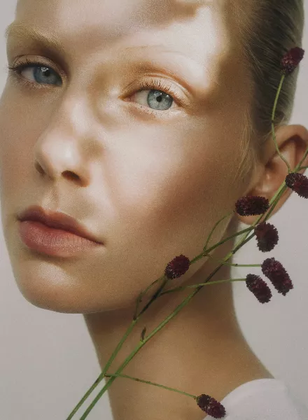 Lea Pliger for Beautyworld Frankfurt - photographed by Christoph Klutsch c/o KRISTINA KORB