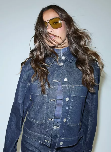 PATRICK SCHWALB photographs musician & singer Malou for Swiss FACES Magazine