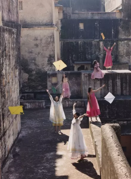 Eká S/S 2025 presents fashion as visual poetry – produced by ELEMENTS Production Services in India.