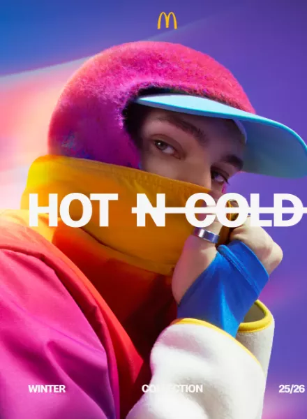 Hot'n Cold - PAWEL FABJANSKI photographs the McDonald’s Drwal 'Merch meets Fashion' campaign Winter 25/26 for DDB Warsaw
