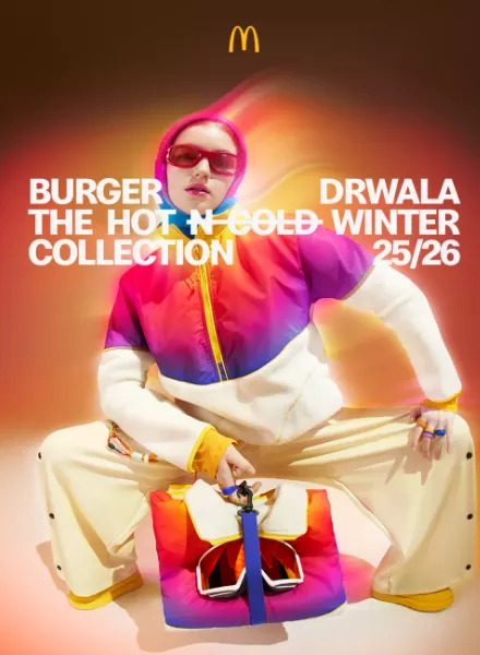 Hot'n Cold - PAWEL FABJANSKI photographs the McDonald’s Drwal 'Merch meets Fashion' campaign Winter 25/26 for DDB Warsaw