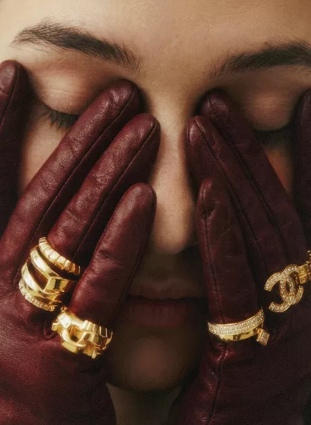 ‘Rings’ Beauty Special - lensed by by Christoph Klutsch for Vogue Ukraine