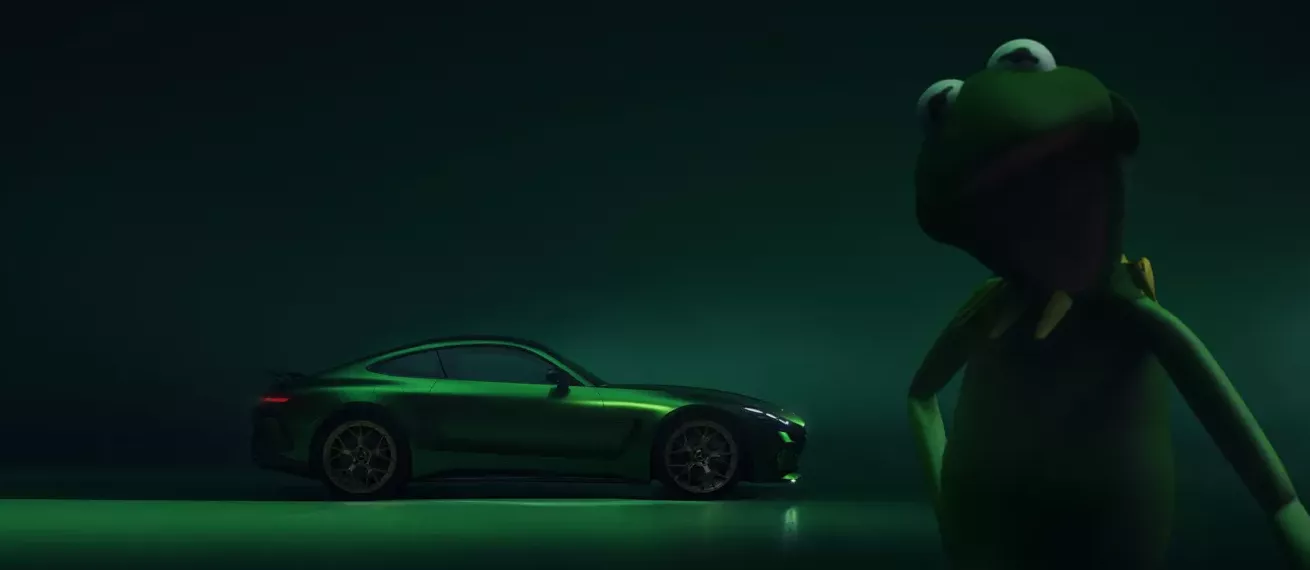 CGI dreams, AMG attitude. Even Kermit approves 🐸 - the full CGI project by Dejan & Per for the agency Merkley Partners