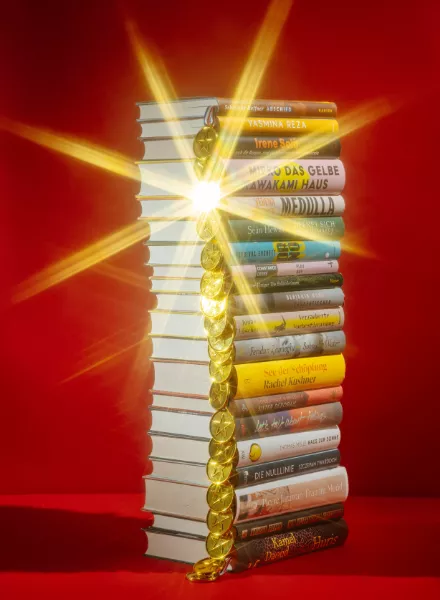 Alexandra Polina fotografiert die Coverstory "Deutscher Buchpreis" für DER SPIEGEL