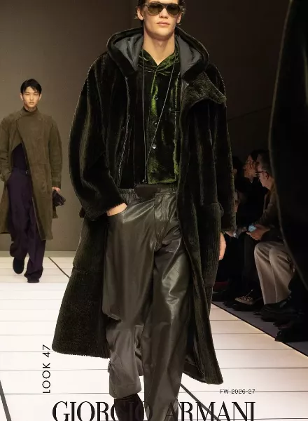 Big Run. Bigger Moment. - EAST WEST MODELS präsentiert Male Model Tim Wolf für Giorgio Armani Herbst/Winter 26/27