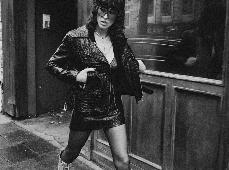 'Rockstar' -  Tina Luther fotografierte für die Grazia #23, drei Motive auf gosee.news