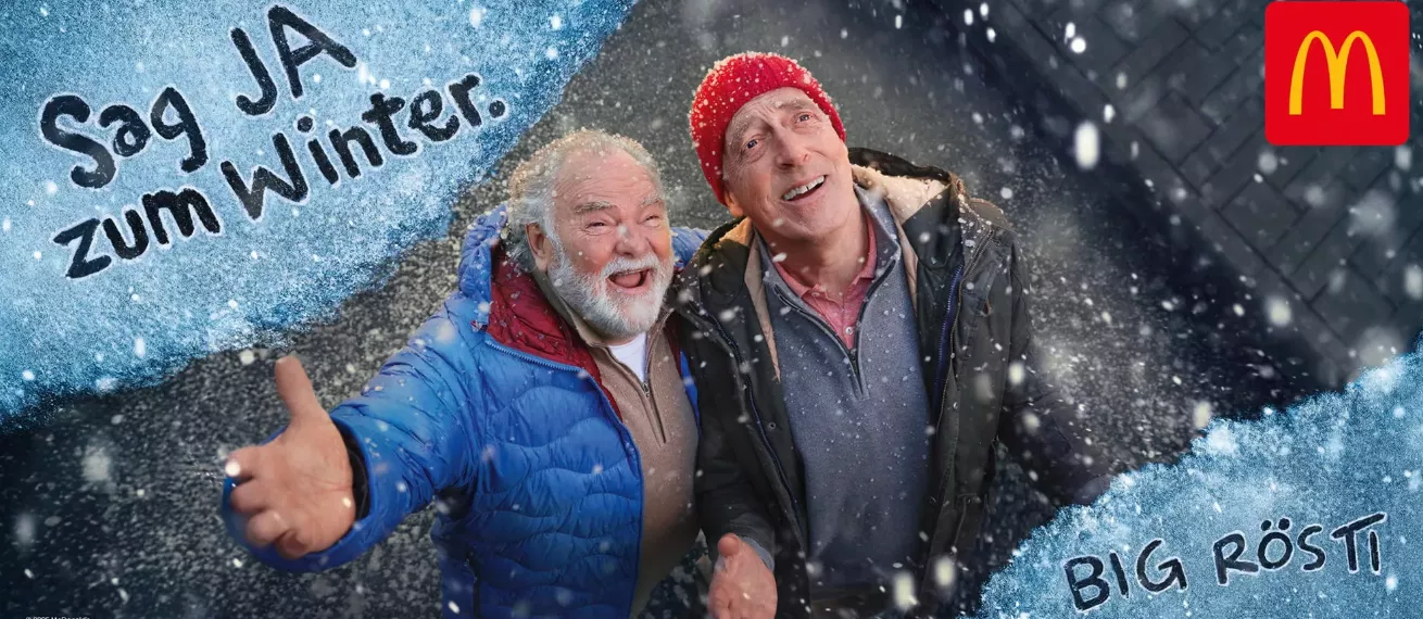 Say yes to winter - Valentin Mühl photographs for McDonald's
