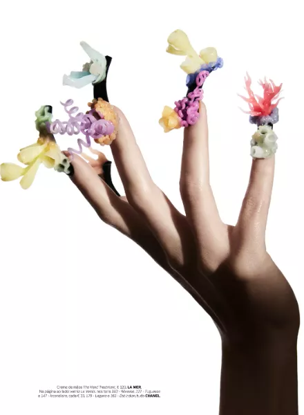 'The claws of it all' von Chris Schild für die Vogue Portugal - postproduziert von ONE HUNDRED BERLIN