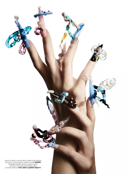 'The claws of it all' von Chris Schild für die Vogue Portugal - postproduziert von ONE HUNDRED BERLIN