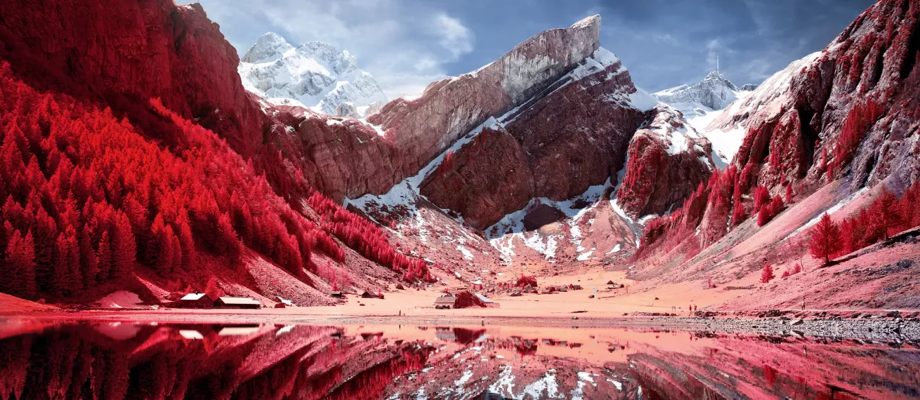 ‘Modernising Nature’ by Zak van Biljon pushes the color spectrum of landscape photography