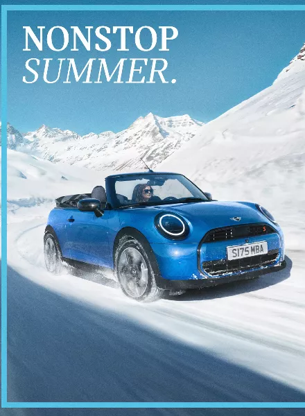 BEN & MARTIN photograph MINI brand restart campaign for JvM Switzerland