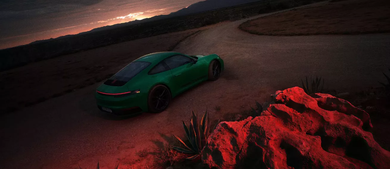 HOLGER WILD photographs global Lexus NX campaign in Cape Town, Porsche GT3 models and ‘Red Desert and a 911’ Porsche Desert Night