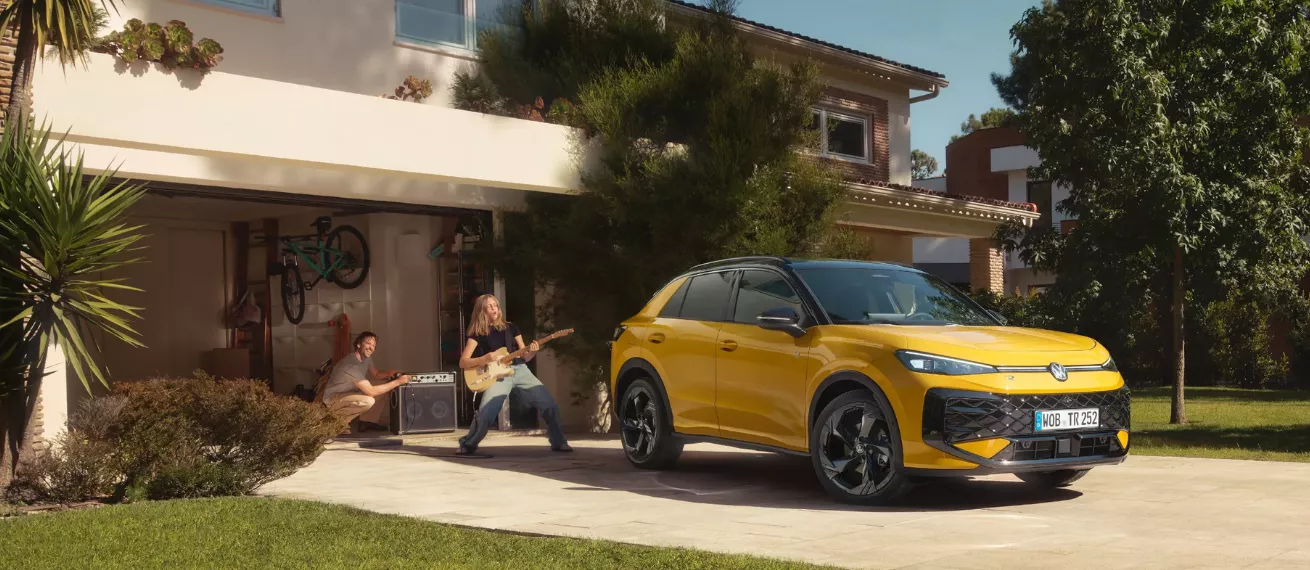Frithjof Ohm incl. Pretzsch fotografieren die VW T-Roc Kampagne 'A new era of Roc'