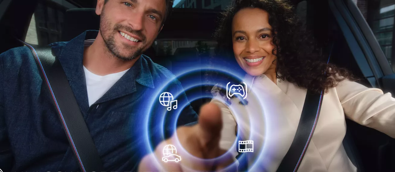 Unlock more entertainment - Felix Aliberti fotografiert die BMW Connected Drive Kampagne