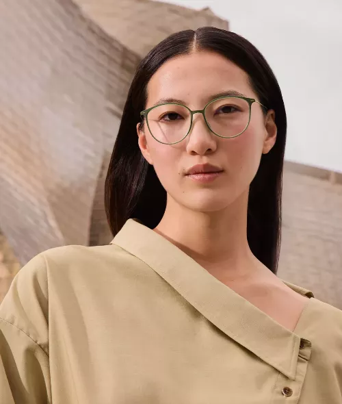 Experience Iconic Design: SILHOUETTE campaign photographed by Jana Gerberding at the Guggenheim Museum Bilbao