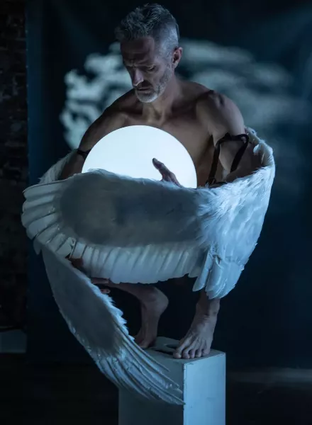 Chad Chisholm photographs a Daedalus-inspired editorial with Rob Hall.
