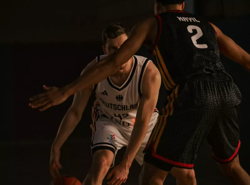 Adidas will once again be the official outfitter of the German Basketball Federation (DBB) from 2026 - Tobias Schult photographs the campaign for adidas and the German Basketball Federation