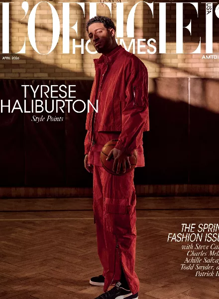 L’OFFICIEL HOMMES Coverstory mit Tyrese Haliburton – fotografiert von Cristian Hunter