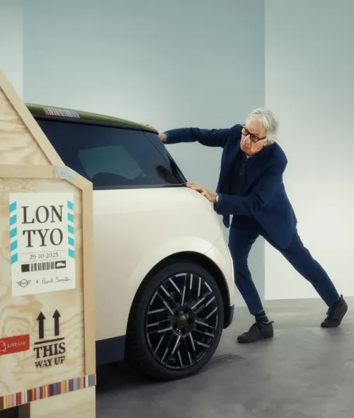 David Daub photographs the MINI Paul Smith Edition 2025 - British icons reinterpreted