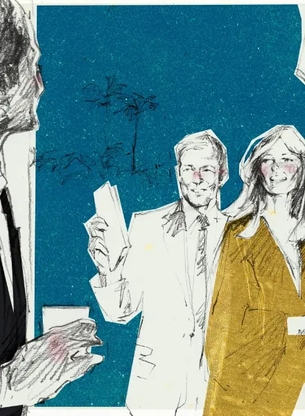 Paula Sanz Caballero illustrates the new album 'Homage to Heifetz' for Deutsche Grammophon