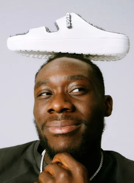 Crocs x Alphonso Davies - photographed by Stefan Grau