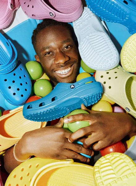 Crocs x Alphonso Davies - photographed by Stefan Grau