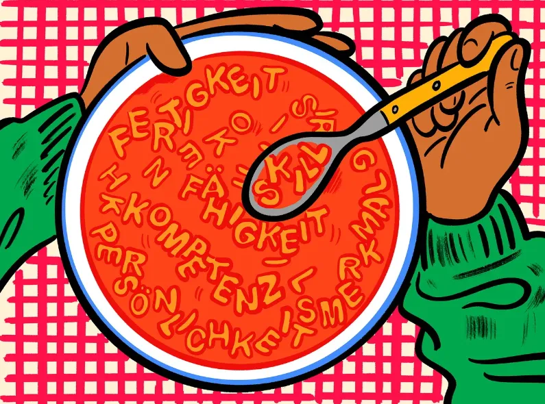 Skill-based organization is the topic in PERSONAL magazine - the cover story was illustrated by Mark Long for HAUFE Verlag