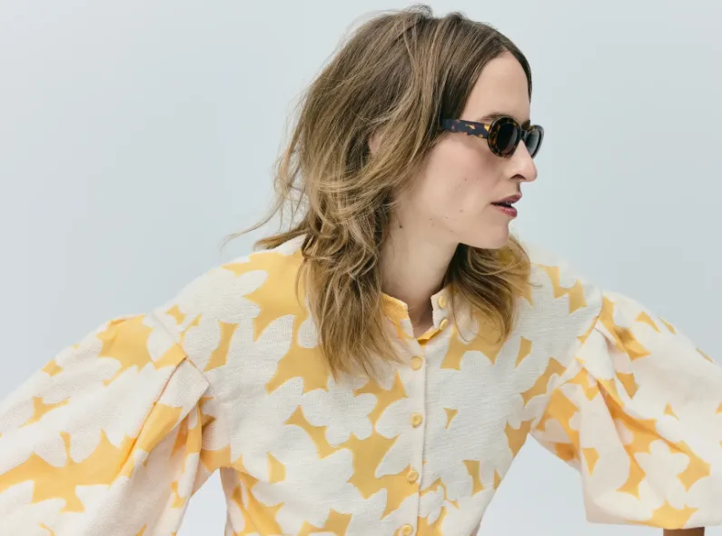 Cut out for joy - Tim Sonntag photographed the campaign for the VIU Eyewear x Tina Bobbe collaboration