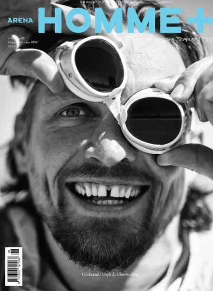 ARENA HOMME+ pays tribute to world boxer Oleksandr Usyk - the tribute was photographed by Charlie Gray