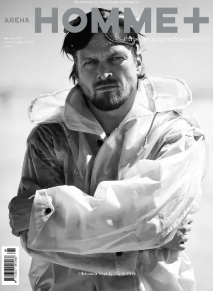 ARENA HOMME+ pays tribute to world boxer Oleksandr Usyk - the tribute was photographed by Charlie Gray