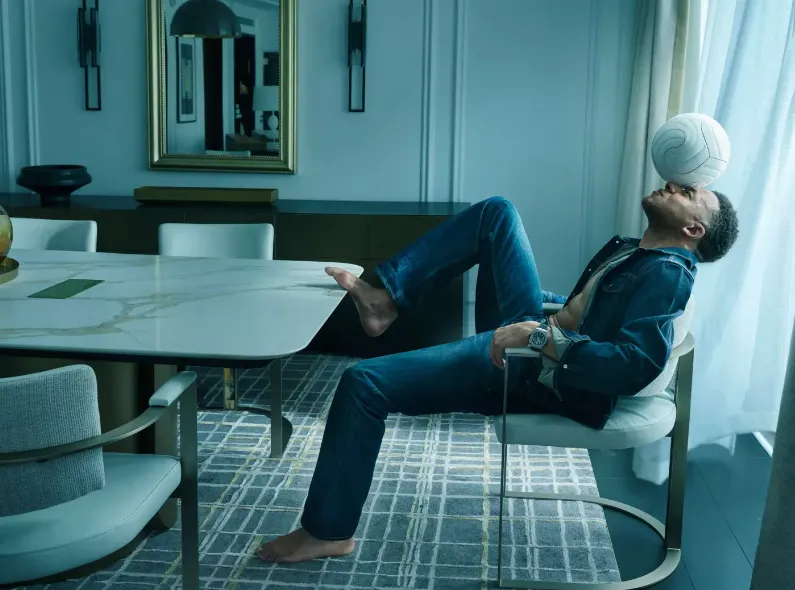 Annie Leibovitz photographed French football star Kylian Mbappé for 'The Global Sports' issue of VANITY FAIR