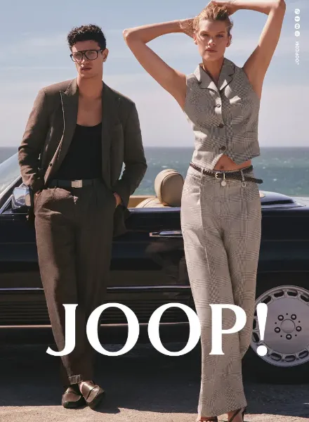 JOOP!, JOOP! JEANS & JOOP! Accessoires S/S 26 with styling by Lynn Schmidt