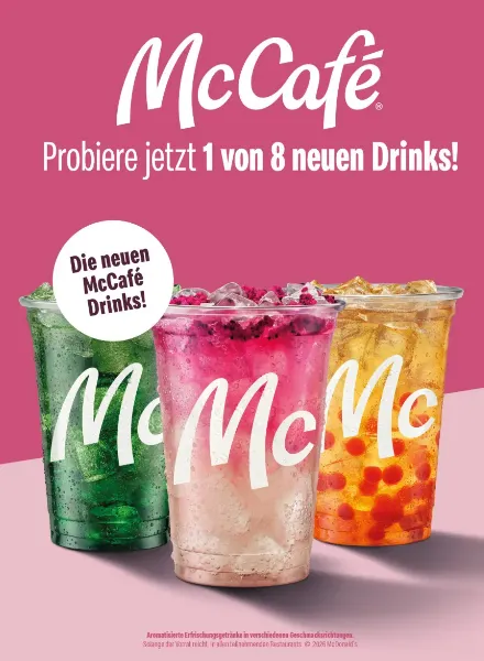 From tired to magic - Christian Lohfink photographed the current McCafé campaign for McDonald’s Germany
