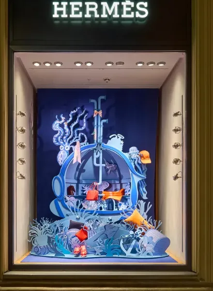 HERMÈS – L’Appel du Large : Carlo Stanga invites us into fantastical underwater worlds