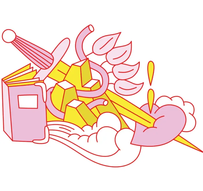 'Pages about Pop' - a free illustration work by Studio Ayuhara aka Sebastian Jung