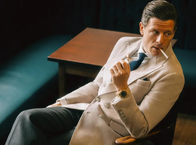 Actor James Norton on the cover of the fashion and art magazine Les Hommes Publics #16 - photographed by Charlie Gray