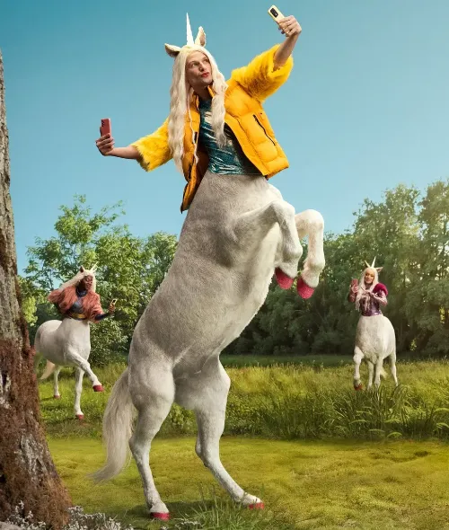 Bigfoot Streams, Unicorns Post – Jaap Vliegenthart photographs for Telenet