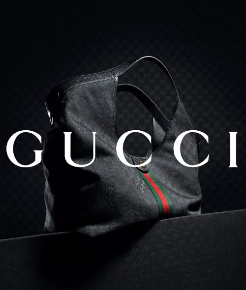 Beauty and the Bag - Vincent Levrat photographed the Gucci Bags Stills campaign, which was finalized by the Post Wizards at ONE HUNDRED BERLIN