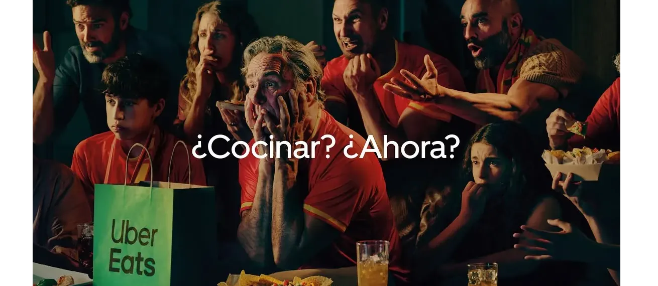Cocinar? Ahora? - Sam Wright photographed two campaign images for UBER EATS Spain