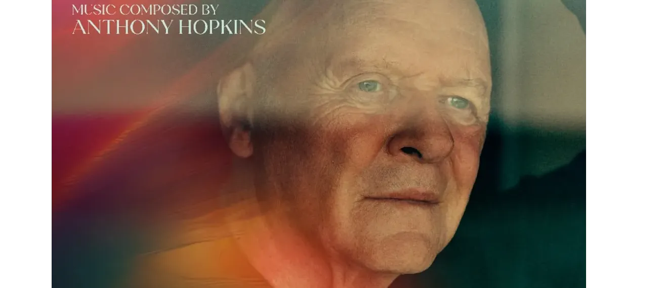 'Life is a dream' - the album cover for classical music by Hollywood icon Anthony Hopkins by photographer Charlie Gray