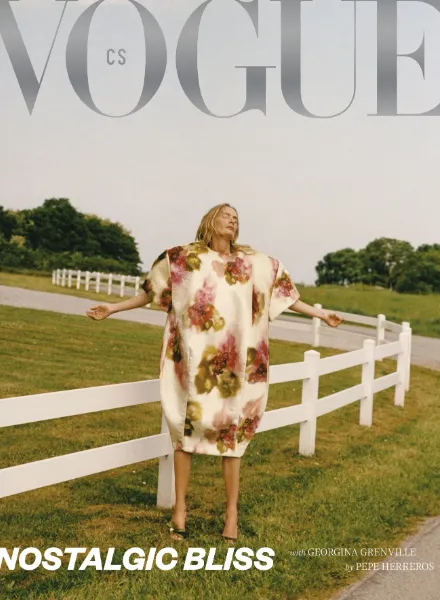 The 'Sail' editorial for the Vogue CS July 2026 issue featuring Georgina Grenville – with exquisite set design by Theresa Rohe