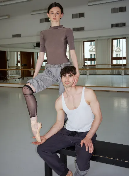 Bayerisches Staatsballett for Myself – Roderick Aichinger photographs Violetta Keller and Clark Eselgroth