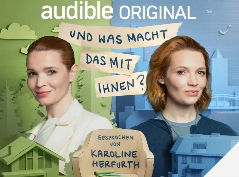 ‘And What Does That Do to You?’ – Karoline Herfurth stars in the new Audible Original, Hair & Makeup by Anne Timper