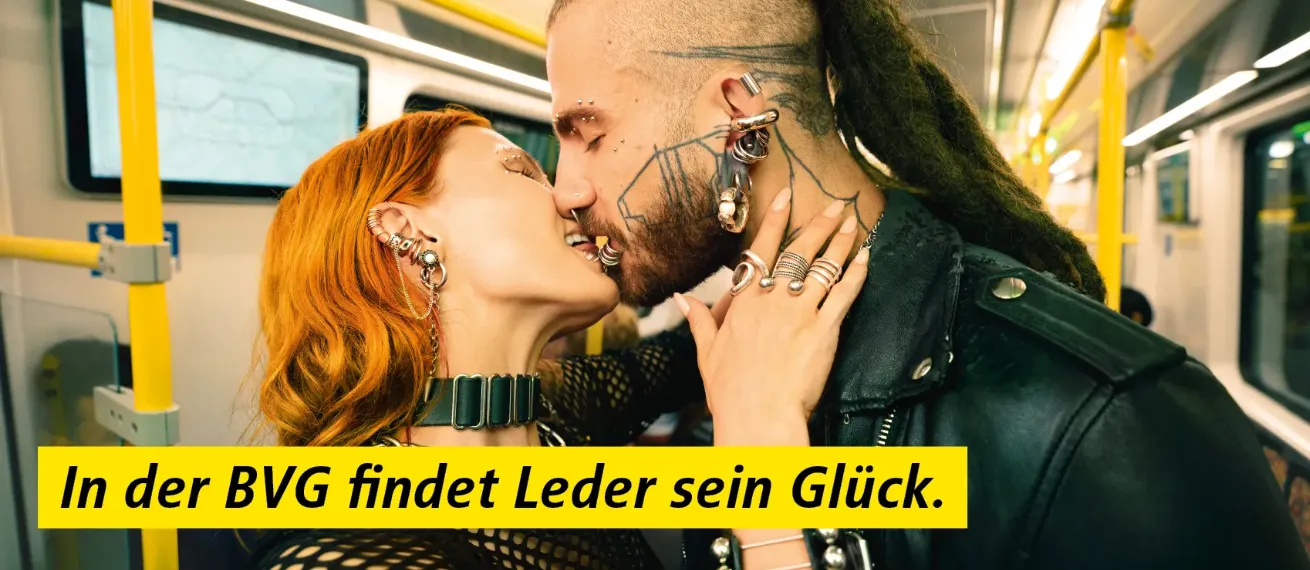'Weil wir dich lieben' - Tobias Schult fotografiert für die BVG in Berlin