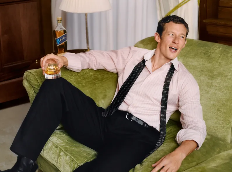 Moments that count – James Harvey-Kelly photographs Callum Turner, the latest global brand ambassador for Johnnie Walker Blue Label
